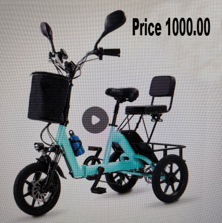 3 wheel electric bike